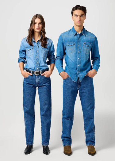 Jeans unisexe 13 MWZ Stonewashed de Wrangler