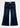 Jeans bambina Dark Wash Western Pocket Trouser di Rock & Roll Denim