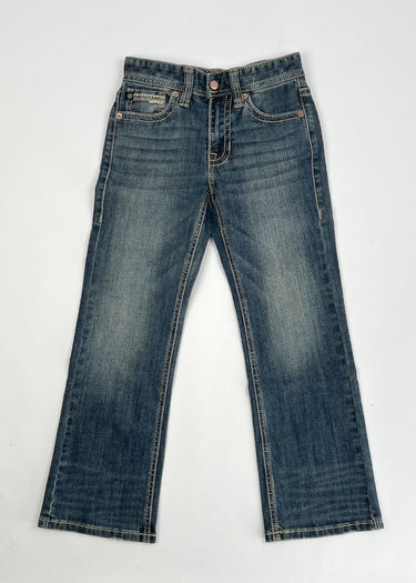 Raised Denim Slim Fit Straight Baby Jeans von Rock & Roll Denim