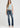 figura intera Jeans Donna Bootcut Chevron Embroidery by Grace in LA