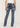 Jeans Bootcut Dream Catcher Embellished Mid Rise in Medium Wash di Grace in LA