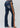 lato dietro Jeans Donna Cowgirl Tassel Trim Bootcut by Grace in LA