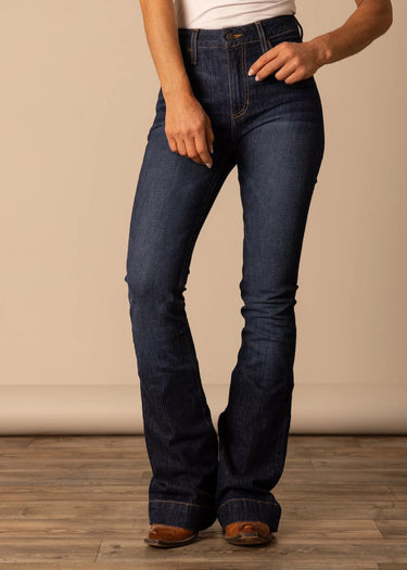 Jennifer in Blue women's jeans from Kimes Ranch
