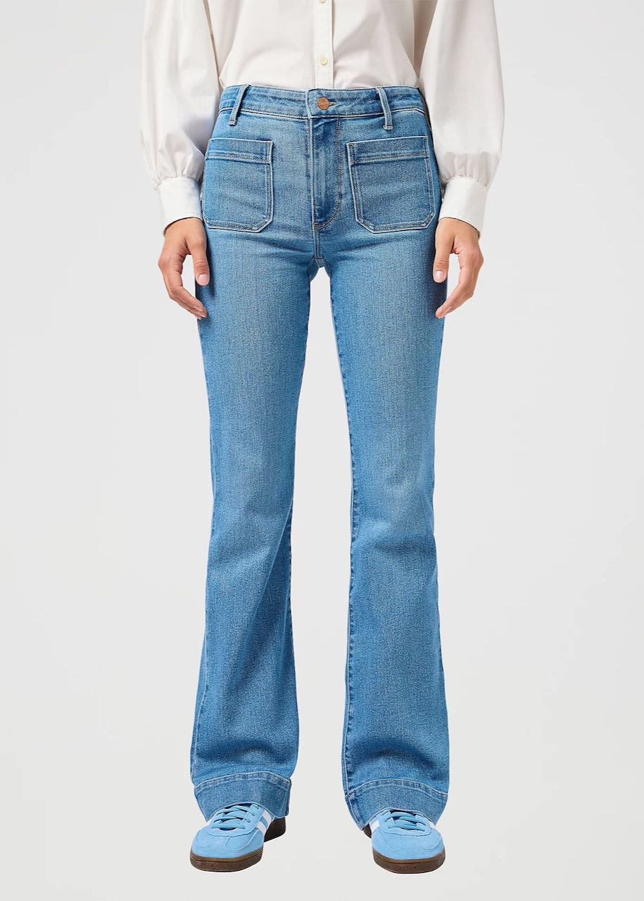 Wrangler Women Flare Flare Jeans Flare Sky –