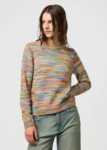 Maillot slim rayé pour femme en arc-en-ciel par Wrangler