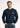Maglia Uomo Carhartt Dearborn Loose Manica Lunga con Taschino navy indossata