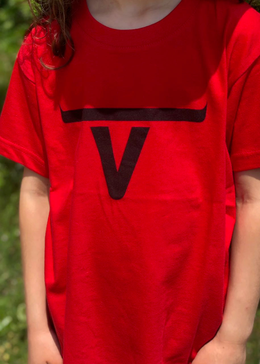 T-shirt bambino Red di Bove
