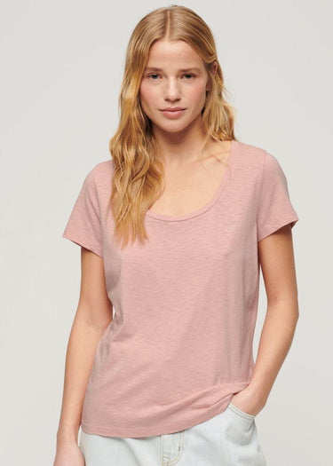T-shirt rose pour femmes par Superdry