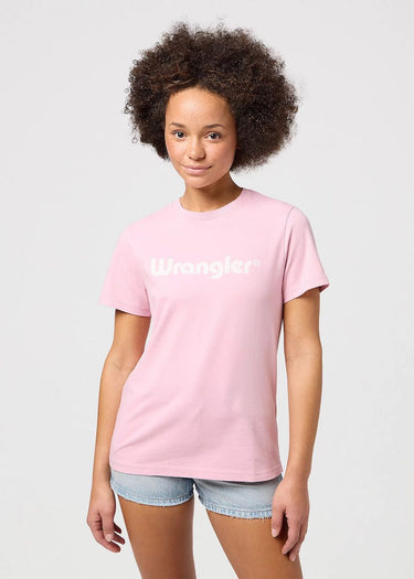 T-shirt rond pour femmes, lilas parfumé par Wrangler