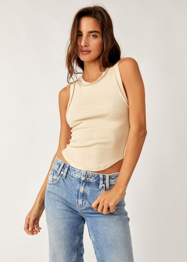 Kate Tee Bleached Sand T-shirt by Free People