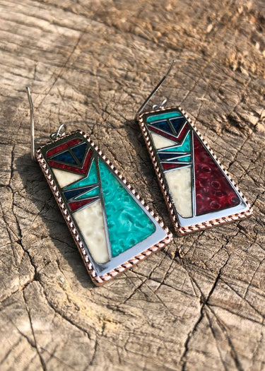 Boucles d'oreilles légendes américaines par Montana Silversmith