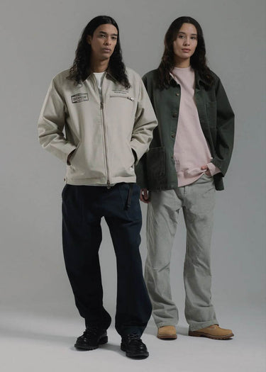 Pantalón unisex Twill Clip en Azul Noche de Cat