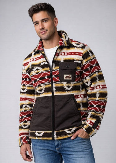 Kimes Ranch - Maxwell en laine polaire - Marron par Kimes Ranch