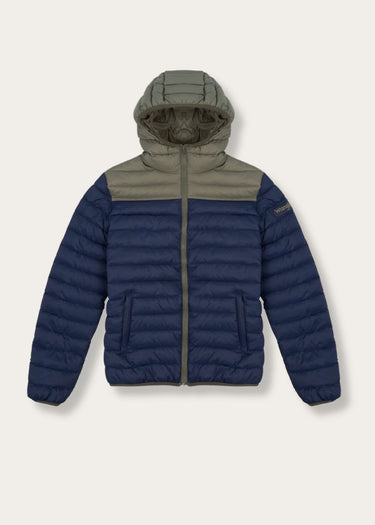 down jacket man in navy by Wrangler