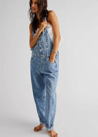 bodenlanger Ziggy Denim Overall in Powder Blue | Free People