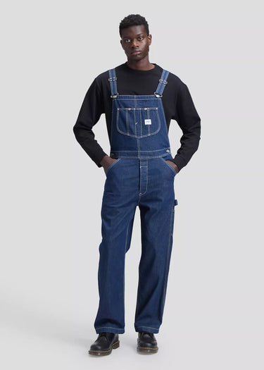Relaxed Bib Workwear Overalls in "Rinse" by Lee