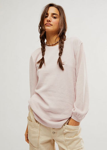 T-shirt à manches longues lavande de Free People