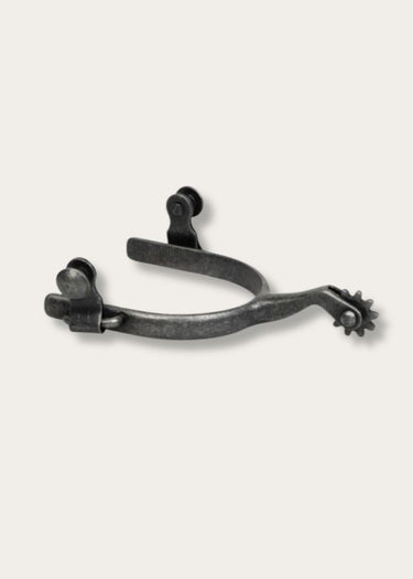 Women's Burnished Steel Roping Spurs by Weaver Leather