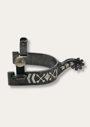 Herren Sporen Arrow Crossing Design von Weaver Leather