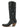 Inner side black high texan boots for women model Z5075 by Corral