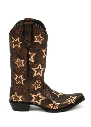 Ariat Hazen Star X Toe Damen-Cowboystiefel