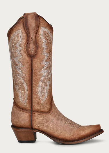 Stivali Texani donna modello L2041 in Tan Distressed di Circle G