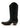inside side texan boot for women black model z5072 by corral