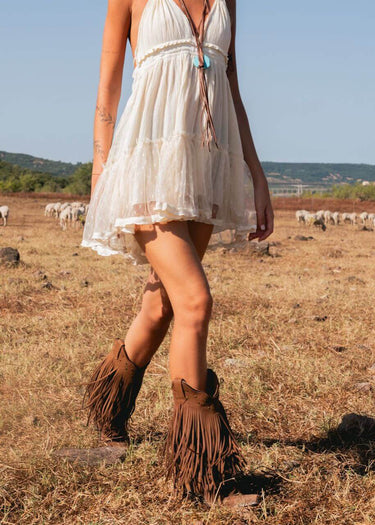 worn Women's Cowboy Boots Weston by Old West