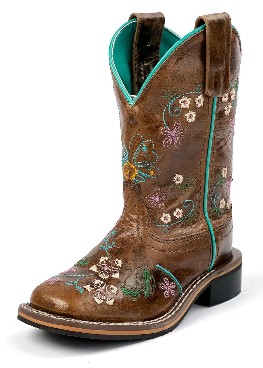Stivali Western bambino Floralie di Smoky Mountain