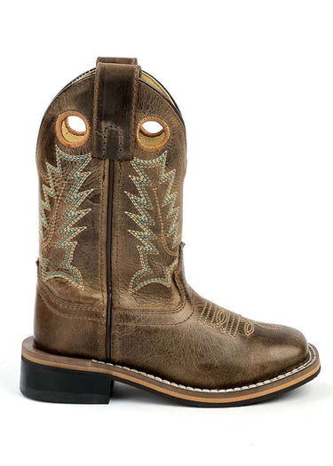 Bottes de cowboy cirées Jesse Brown de Smoky Mountain
