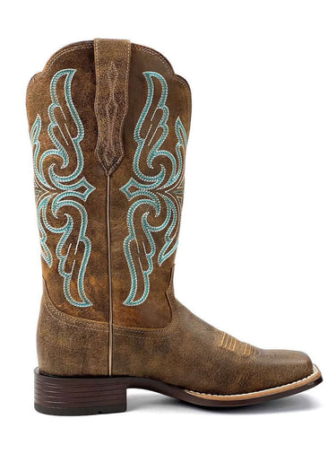 side ariat primera women's western boots