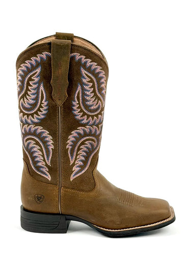 Stivali Western donna Cattle Caite Broad Square Toe di Ariat