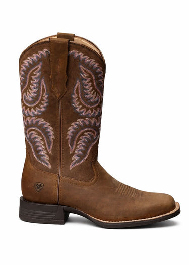 Women's Cowboy Boots Cattle Caite Broad Square Toe by Ariat