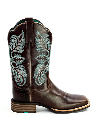 Damen Cowboystiefel Gillette in Arizona Braun|Marmor Braun von Ariat