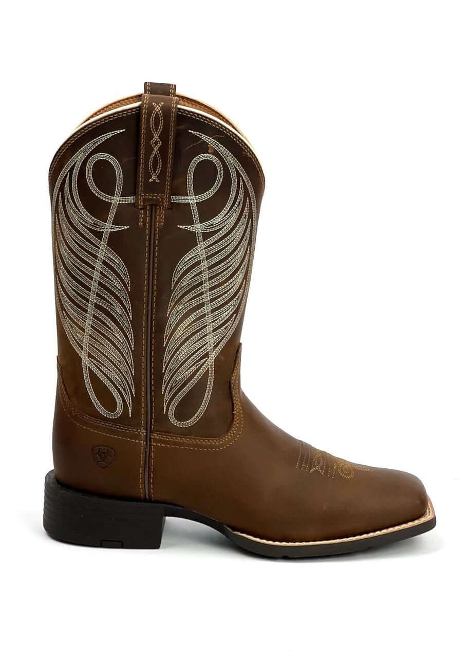 Stivali Western donna Round Up Wide Powder Ariat –