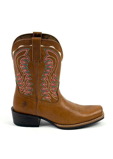 Stivali Western donna Salina Narrow in treasured tan di Ariat