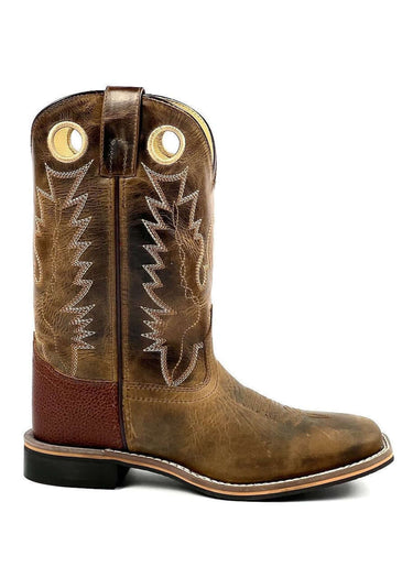 Außenseite Damen Cowboystiefel tracie Crackle Modell von Smoky Mountain