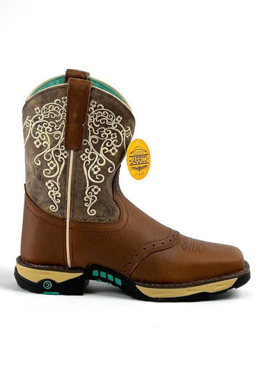 Vue de côté bottes western pour femmes modèle W5006 de Corral