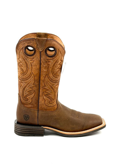 Cowboy Boots Highland Toughstock in Distressed Brown|Tack Room Brown by Ariat