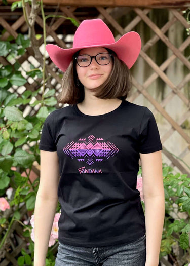 t-shirt bandana pour femmes modèle atz porté