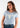 T-shirt bleu brume pour femmes by Bove