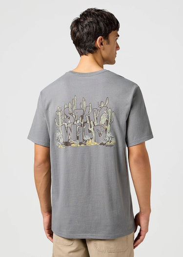 T-shirt graphique Casey en étain par Wrangler