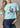 logo détail T-shirt femme Break Through in Mint by Kimes Ranch