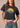 Camiseta de mujer «Home Grown» en negro de Kimes Ranch