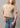 Delante: camiseta de mujer «Lucky B Roper» en color beige de Kimes Ranch