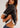 Nina Tee mit Nahtdetail in Schwarz von Free People