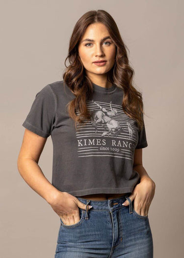 Camiseta de mujer Randy Bareback in Pepper de Kimes Ranch