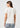 Behind Women's Ringer Tee Vintage T-shirt in White by Wrangler