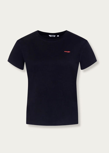 t.shirt femme sign off black by Wrangler