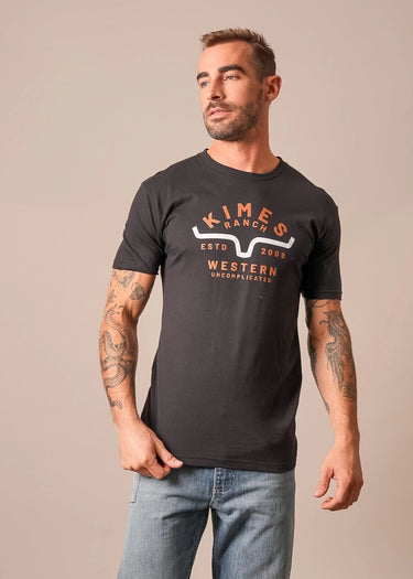 Easy Does it in Black T-shirt by Kimes Ranch